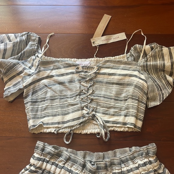 Two Piece Striped Set - Picture 3 of 6